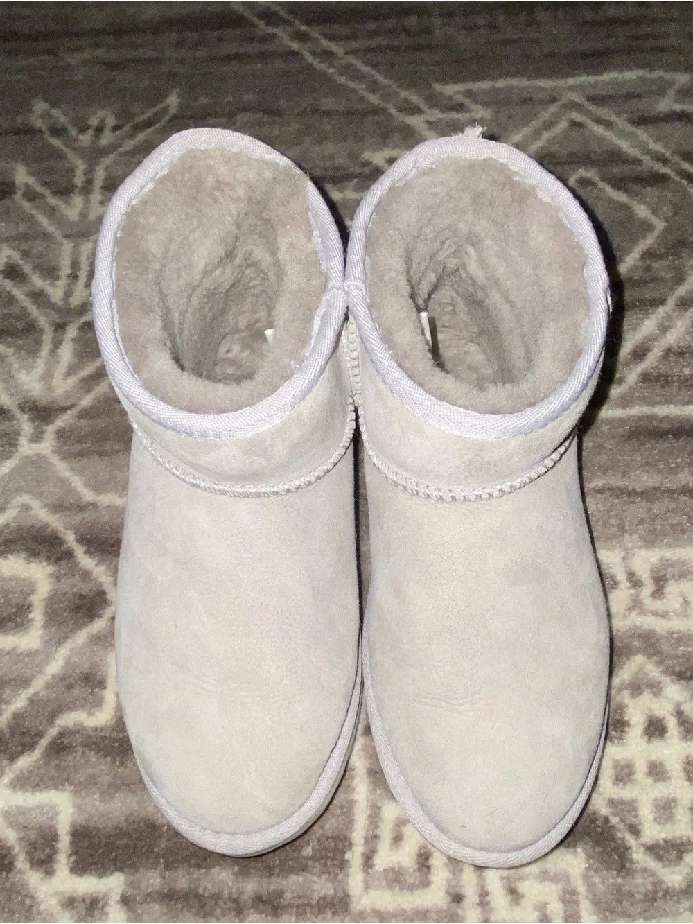 Emu Australia Stone Micro Stinger Suede Shearling Boots